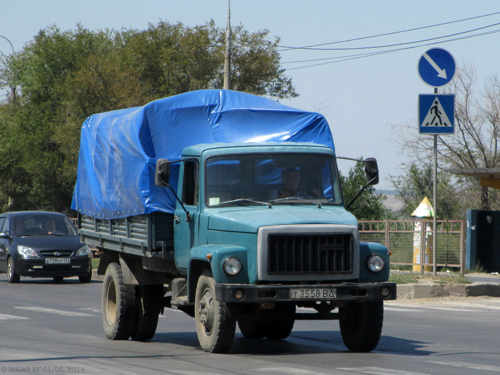 Волгоградская область, № Т 3558 ВД — ГАЗ-3307