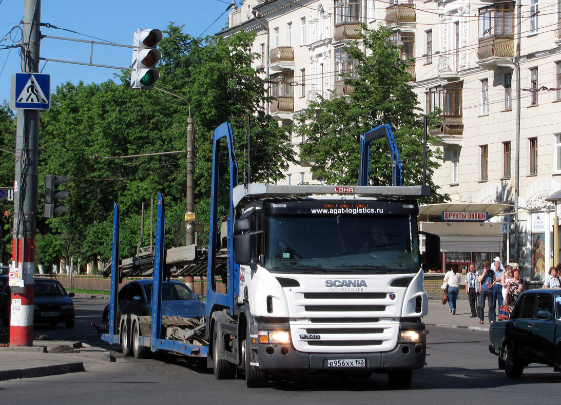 Нижегородская область, № В 956 ХХ 152 — Scania ('2004) P340