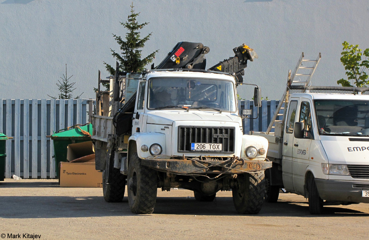 Эстония, № 206 TGX — ГАЗ-33081 «Садко»