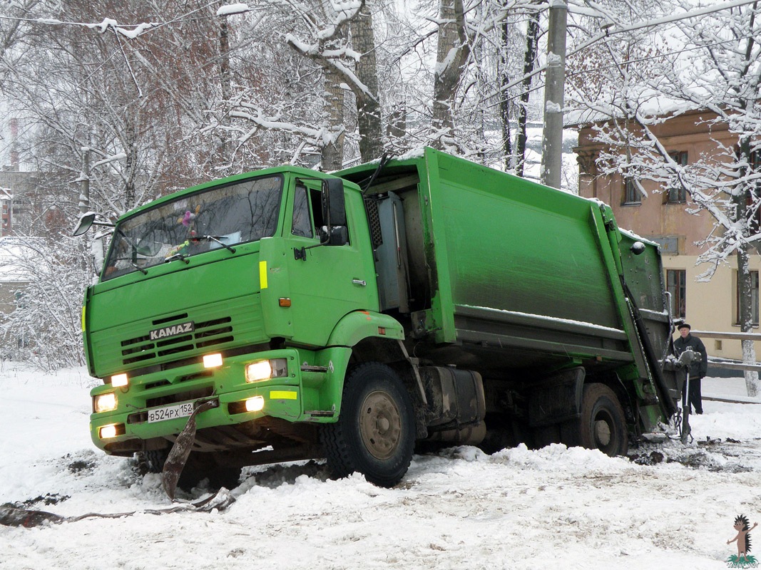 Нижегородская область, № В 524 РХ 152 — КамАЗ-53605-62