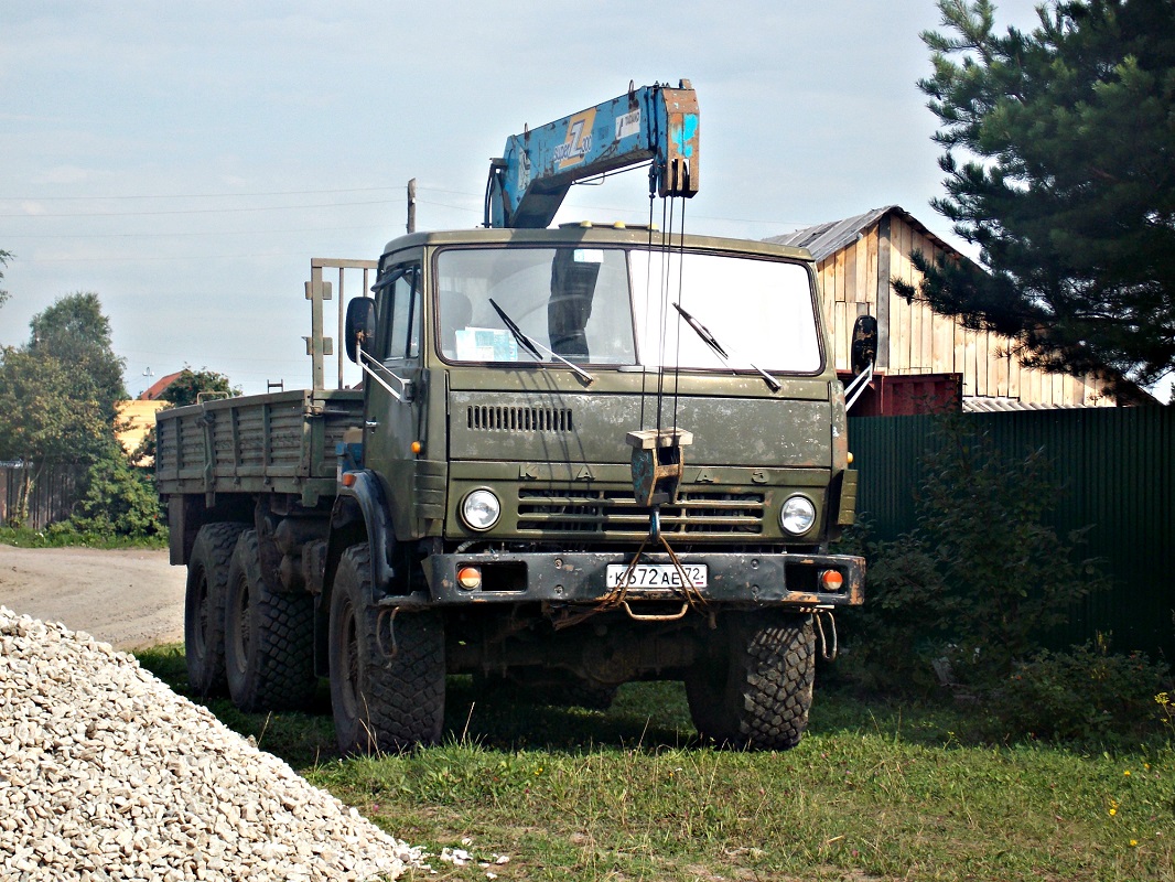 Тюменская область, № К 672 АЕ 72 — КамАЗ-43105