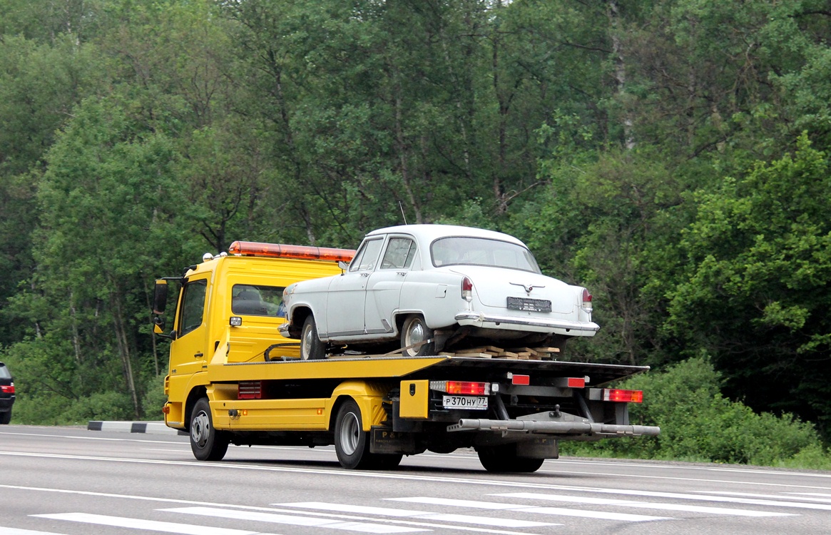 Москва, № Р 370 НУ 77 — Mercedes-Benz Atego 918