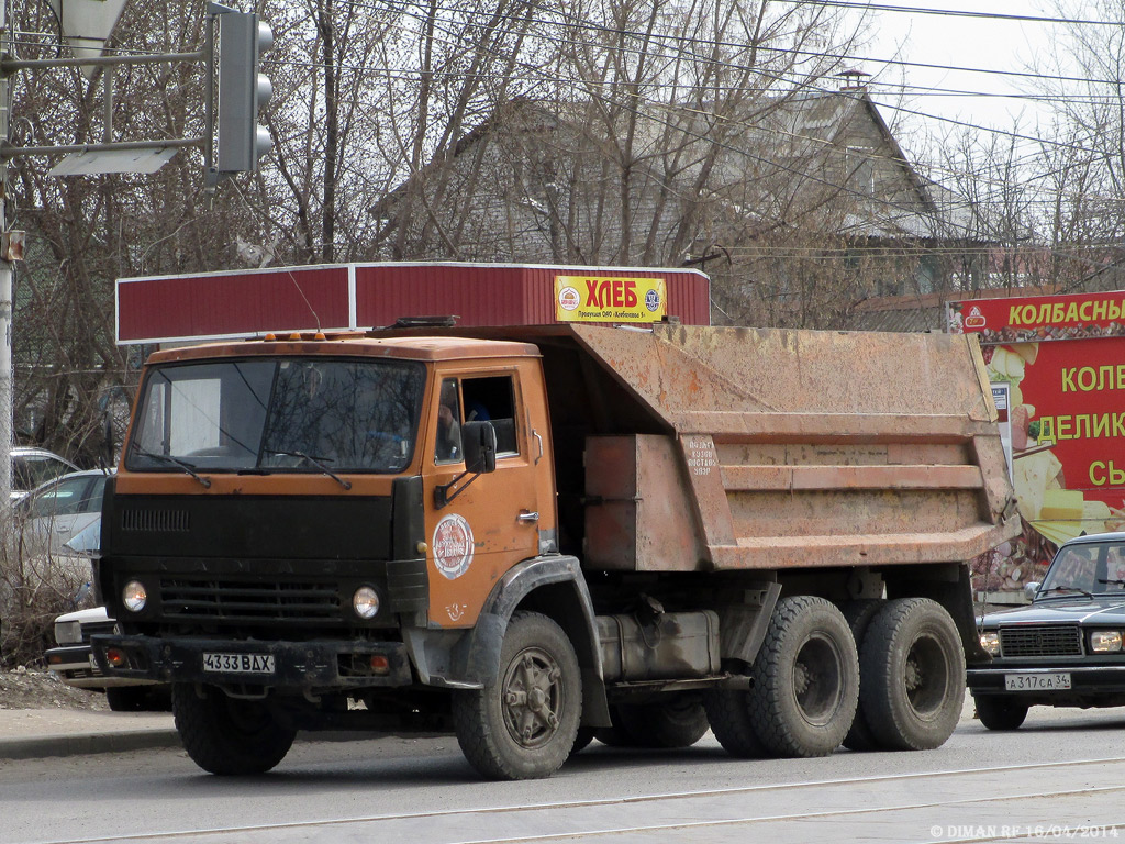 Волгоградская область, № 4333 ВДХ — КамАЗ-55111 [551110]