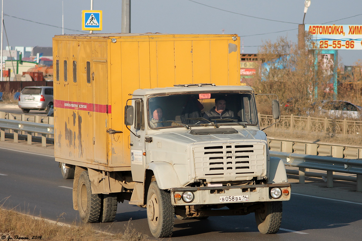 Саха (Якутия), № В 058 ВА 14 — ЗИЛ-433110