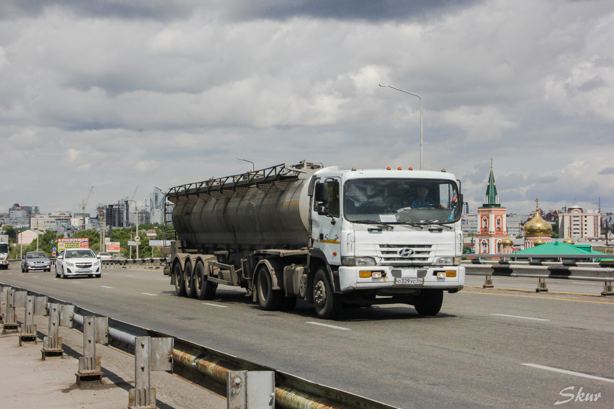 Новосибирская область, № О 329 УС 54 — Hyundai Super Truck HD450