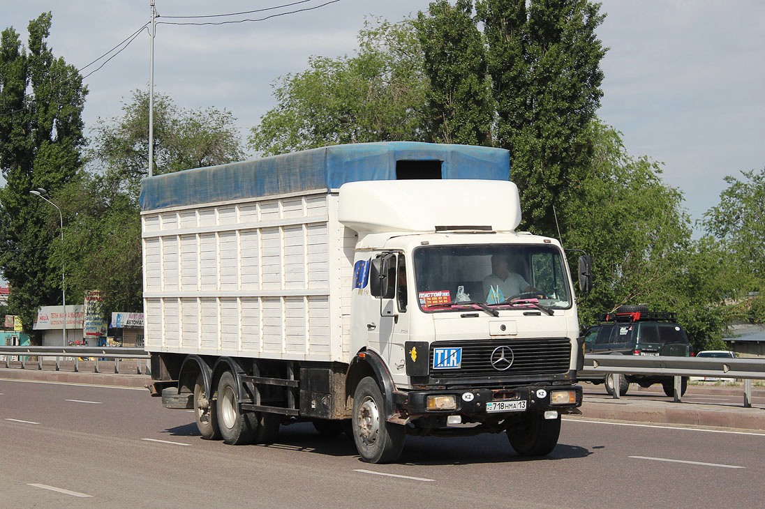 Туркестанская область, № 718 HMA 13 — Mercedes-Benz NG (общ. мод.)