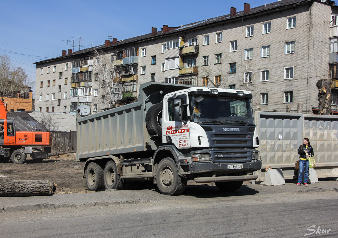 Алтайский край, № Е 184 ТТ 22 — Scania ('2004) P380