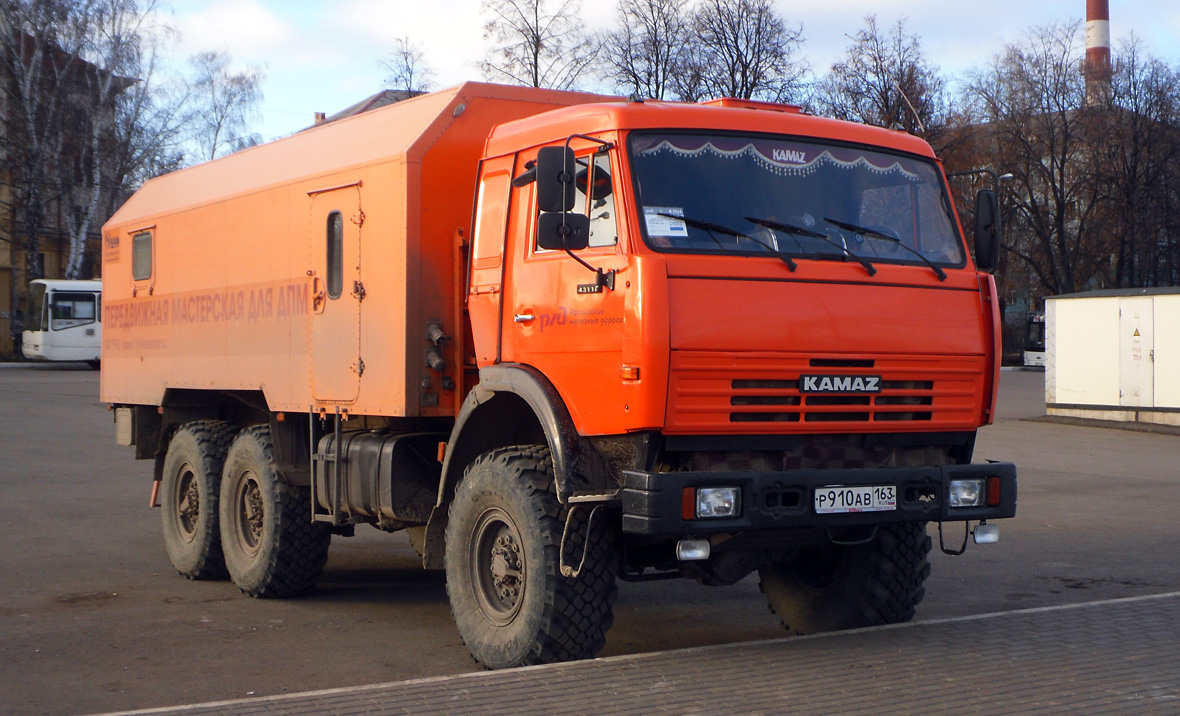 Самарская область, № Р 910 АВ 163 — КамАЗ-43118-15 [43118R]