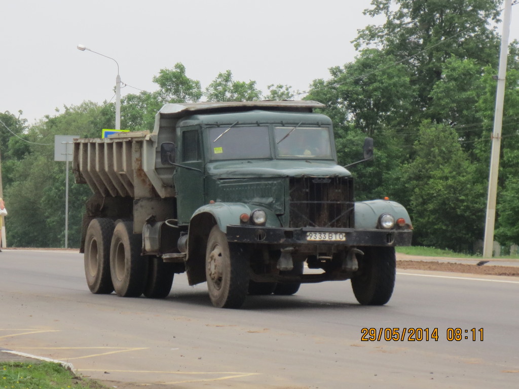 Витебская область, № 9333 ВТО — КрАЗ-256Б1