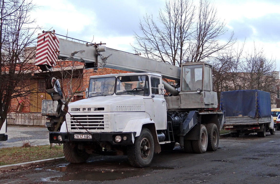 Львовская область, № 7877 ЛВС — КрАЗ-250К