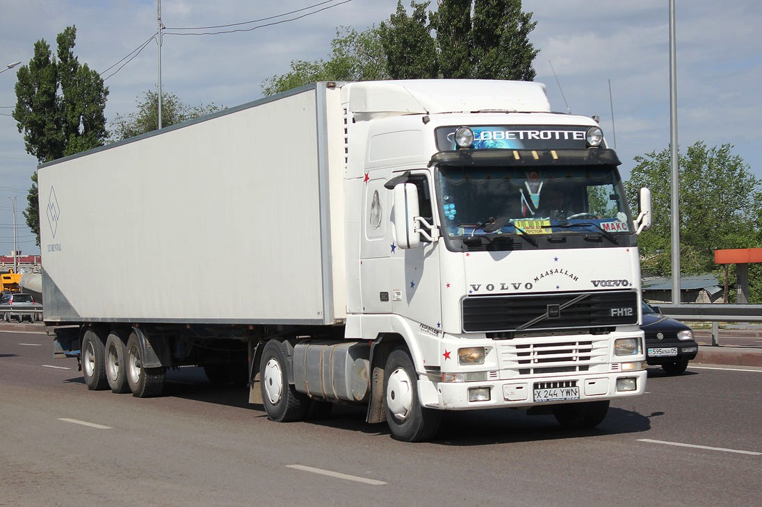 Туркестанская область, № X 244 YWN — Volvo ('1993) FH12.380