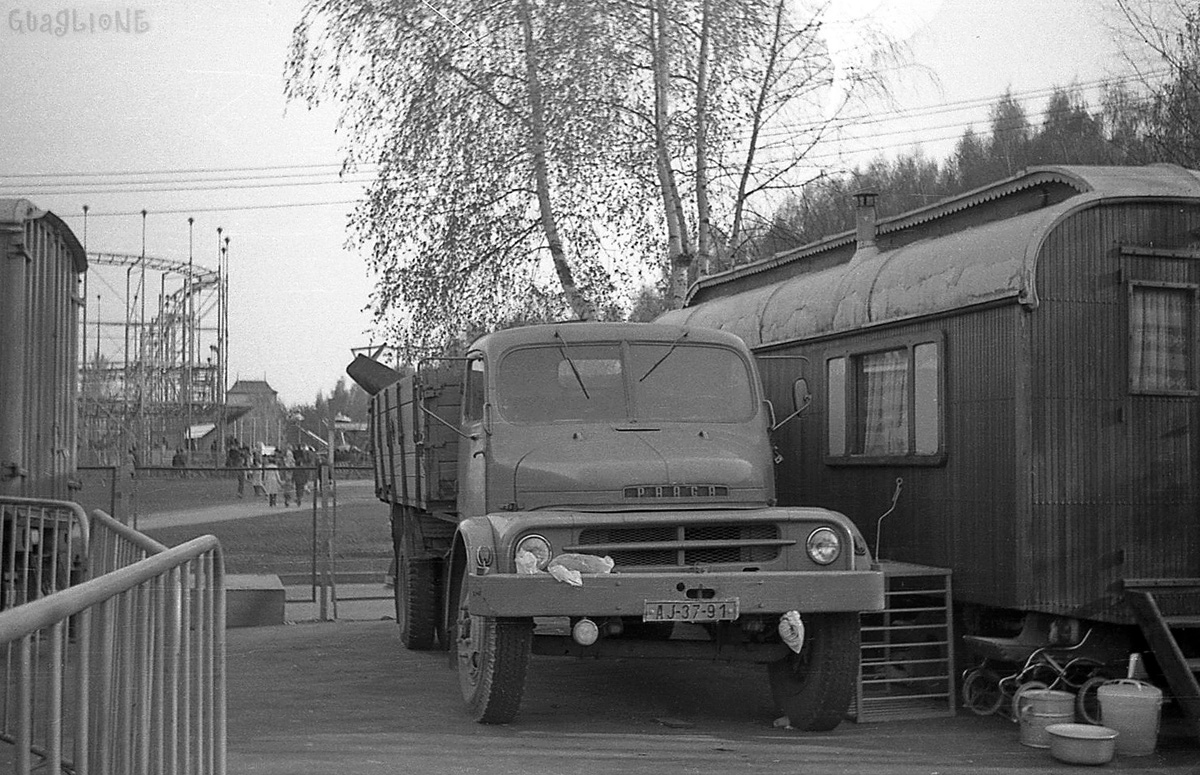 Чехия, № AJ 37-91 — Praga S5T-2; Москва — Исторические фотографии (Автомобили)