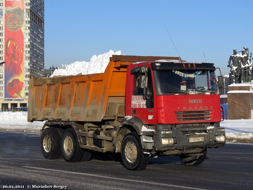 Санкт-Петербург, № О 489 ЕК 98 — IVECO Trakker ('2004)