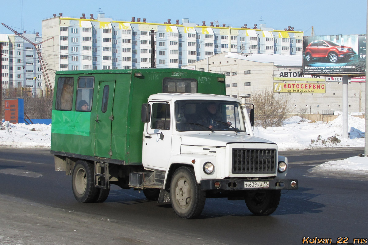 Алтайский край, № М 639 КА 22 — ГАЗ-3309