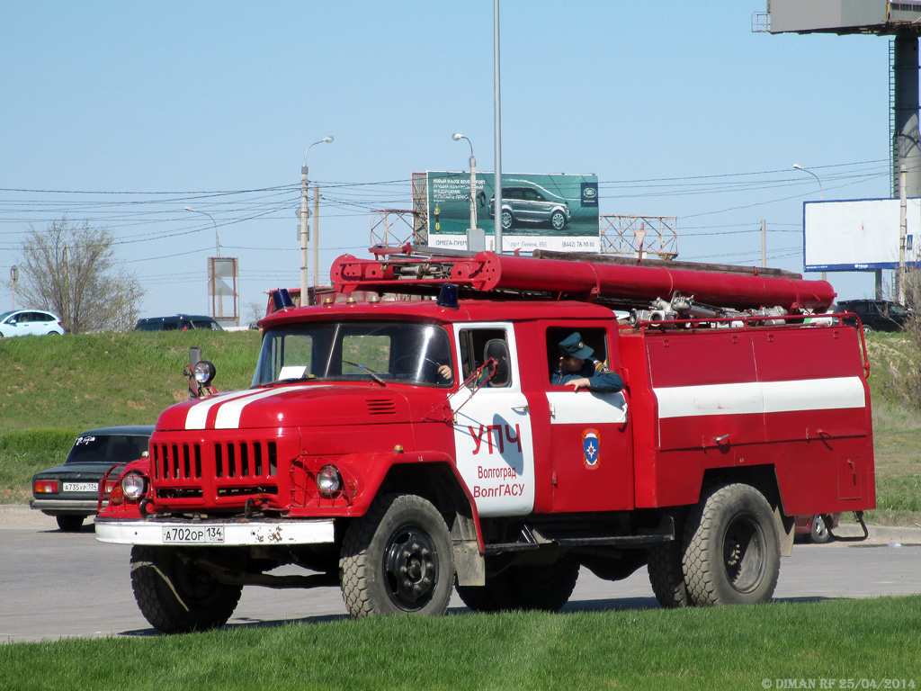 Волгоградская область, № А 702 ОР 134 — ЗИЛ-431412 (УАМЗ)