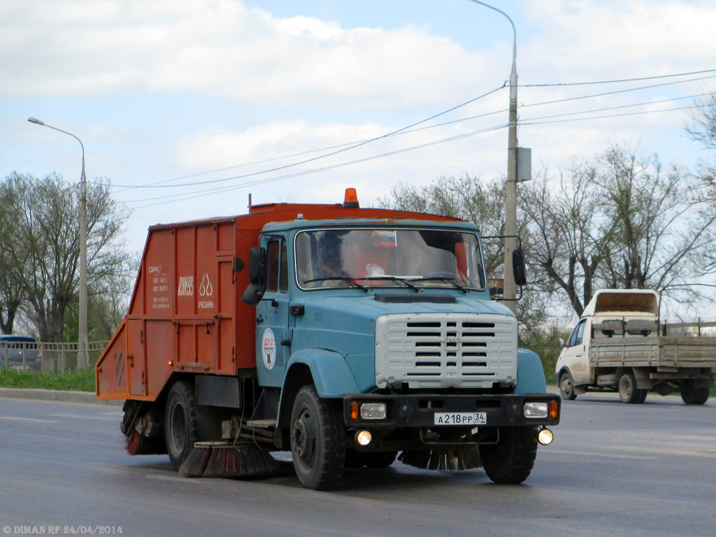 Волгоградская область, № А 218 РР 34 — ЗИЛ-433362