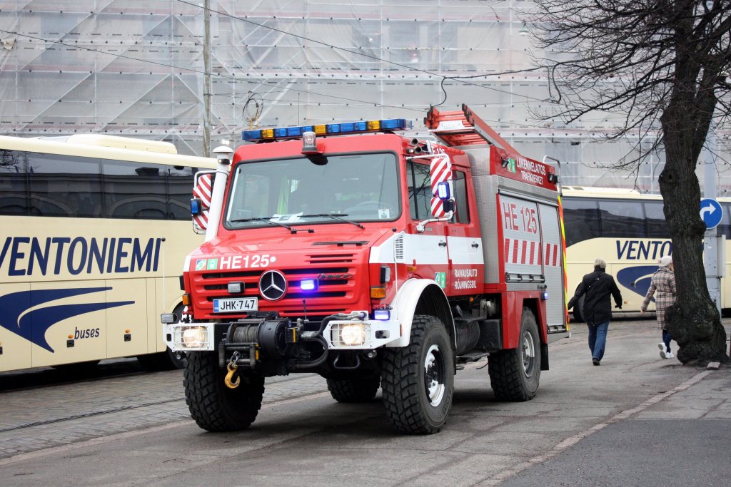 Финляндия, № HE125 — Mercedes-Benz Unimog U4000