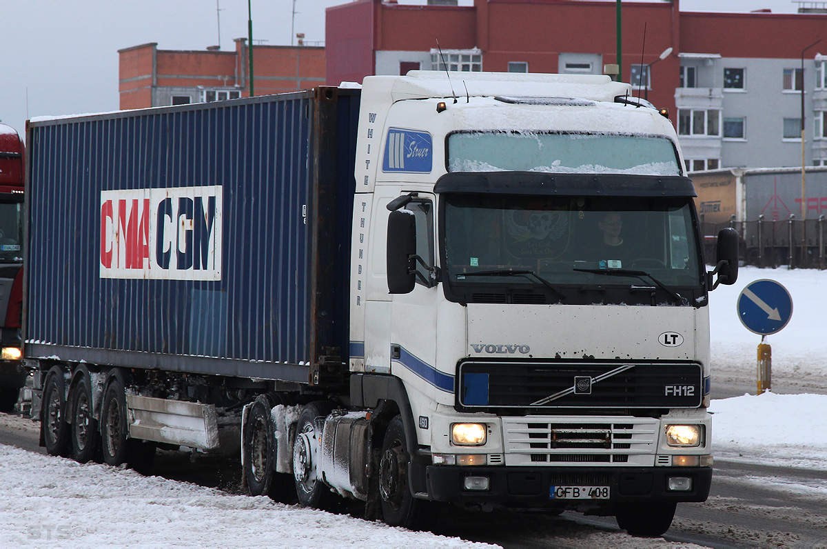 Литва, № CFB 408 — Volvo ('1993) FH12.460