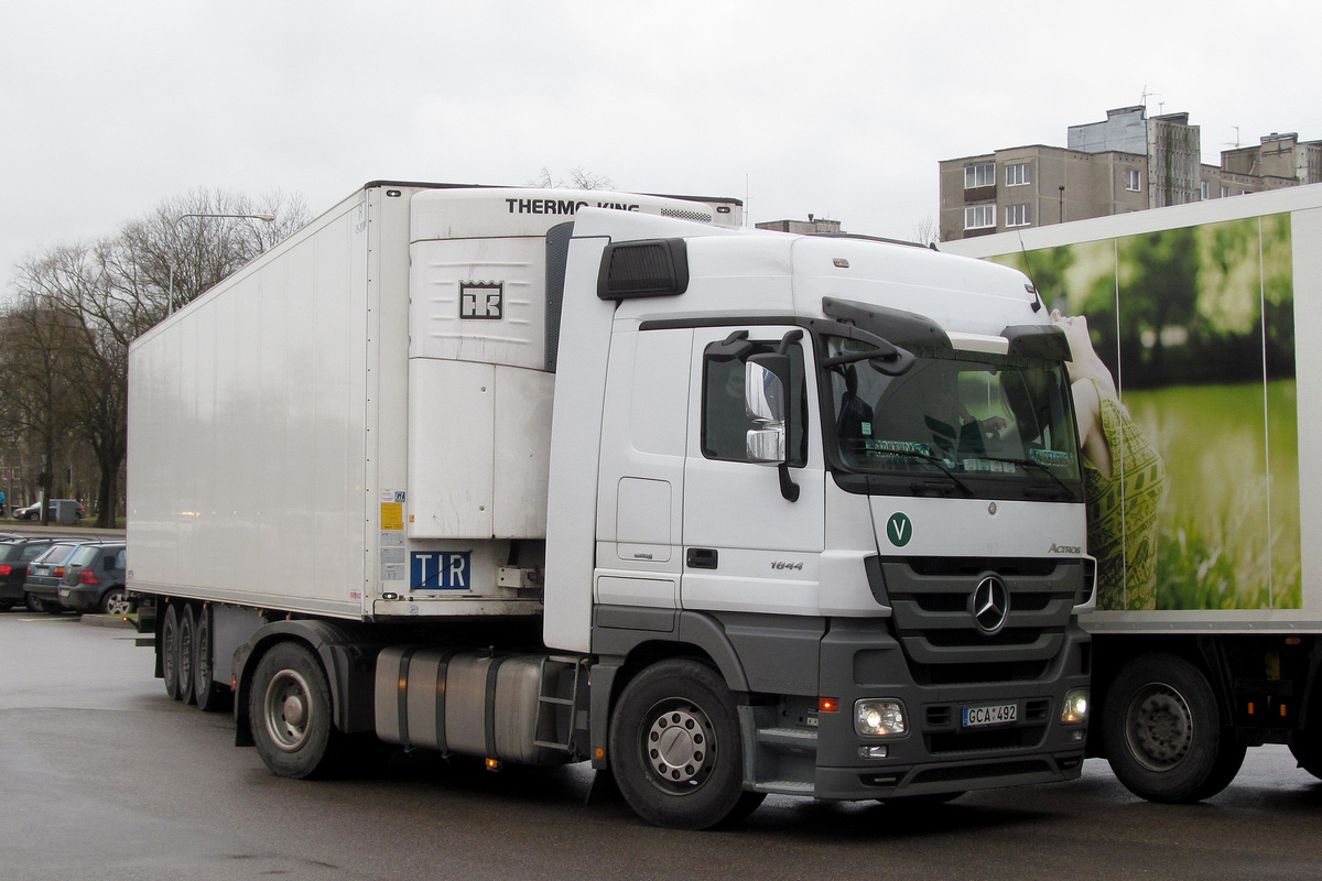 Литва, № GCA 492 — Mercedes-Benz Actros ('2009) 1844