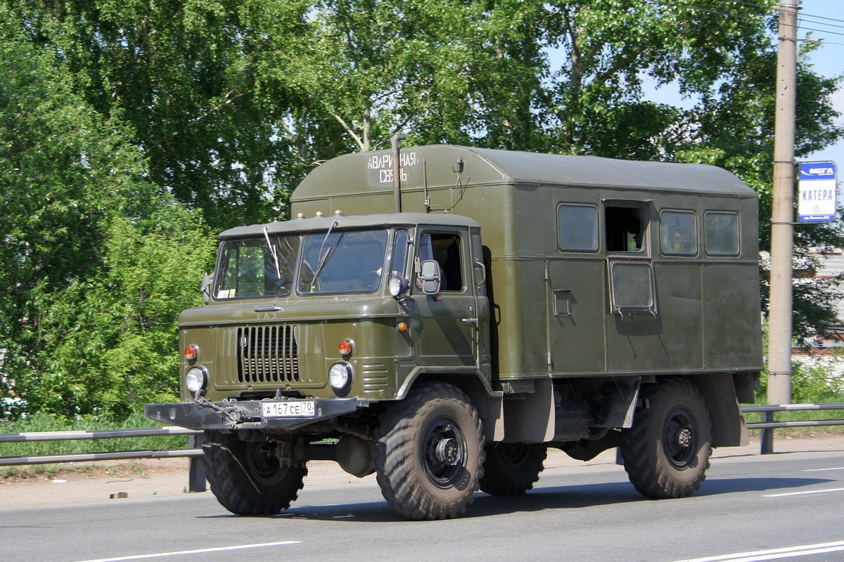 Томская область, № А 167 СЕ 70 — ГАЗ-66-14