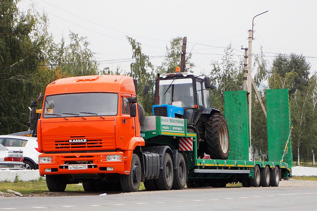 Белгородская область, № Н 140 НМ 31 — КамАЗ-6460-63