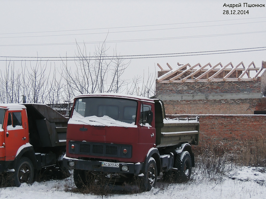 Волынская область, № АС 2613 АС — МАЗ-5551 [555100]