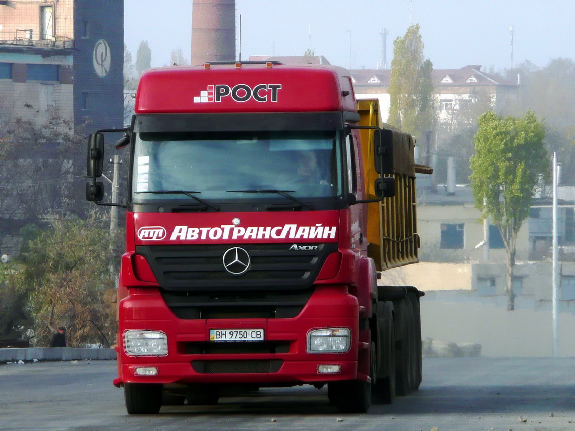 Одесская область, № ВН 9750 СВ — Mercedes-Benz Axor (общ.м)