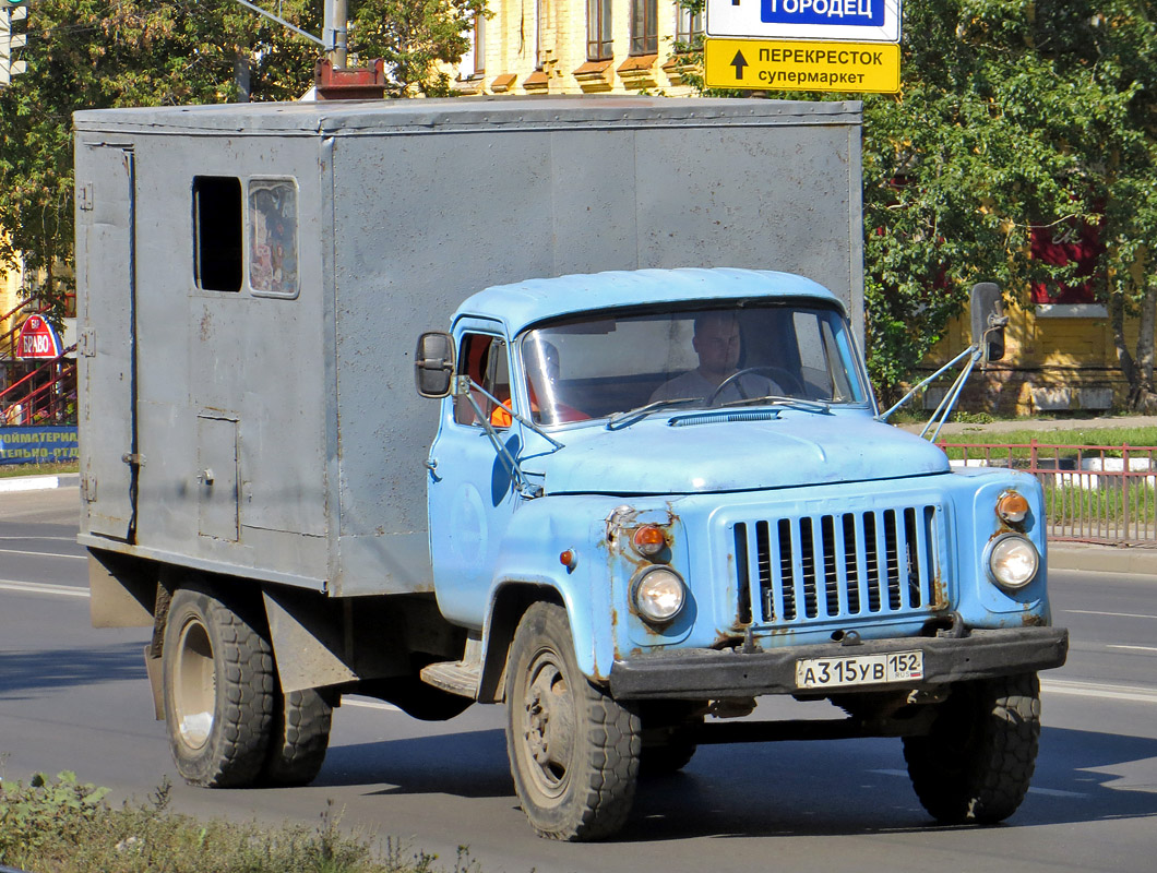 Нижегородская область, № А 315 УВ 152 — ГАЗ-53-12