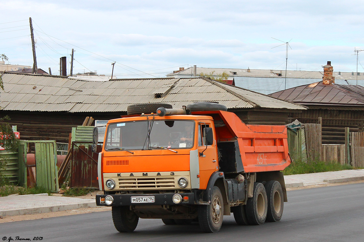 Саха (Якутия), № М 057 АЕ 14 — КамАЗ-55111 [551110]