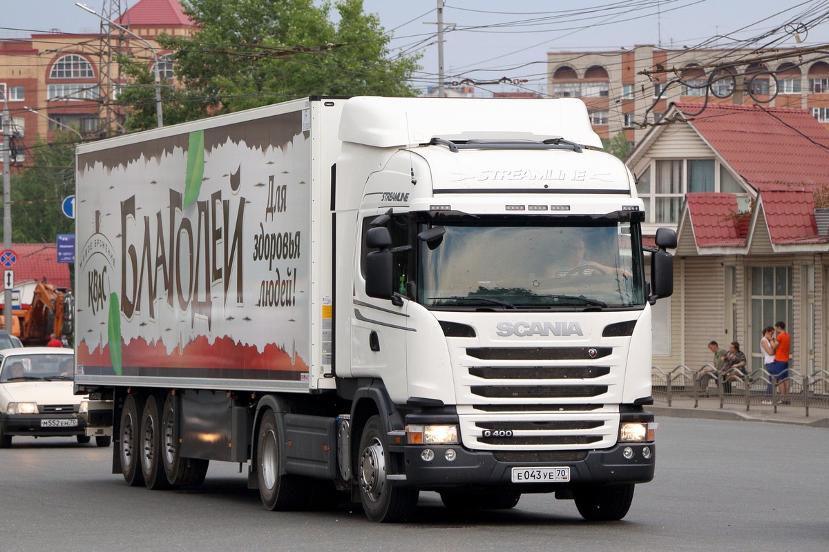 Томская область, № Е 043 УЕ 70 — Scania ('2013) G400