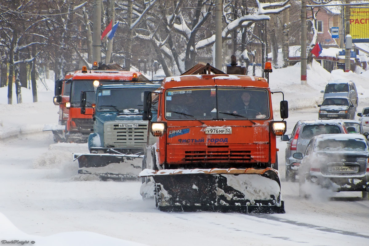 Нижегородская область, № У 976 МР 52 — КамАЗ-53215 [532150]