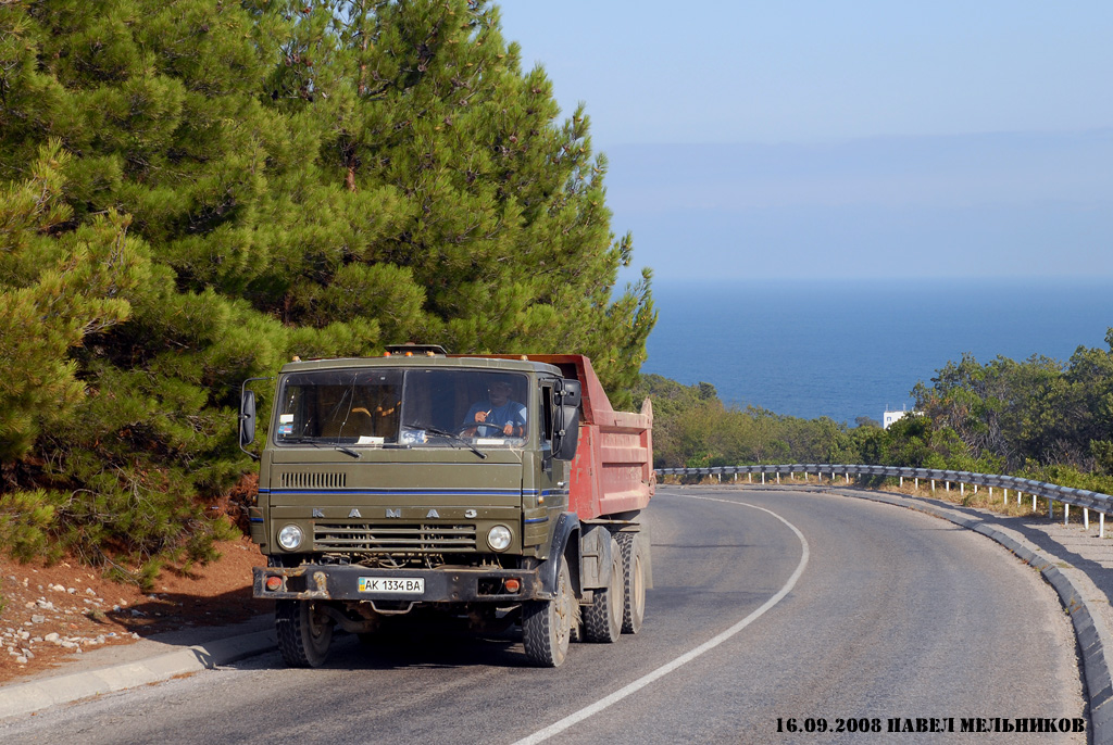 Крым, № АК 1334 ВА — КамАЗ-5410