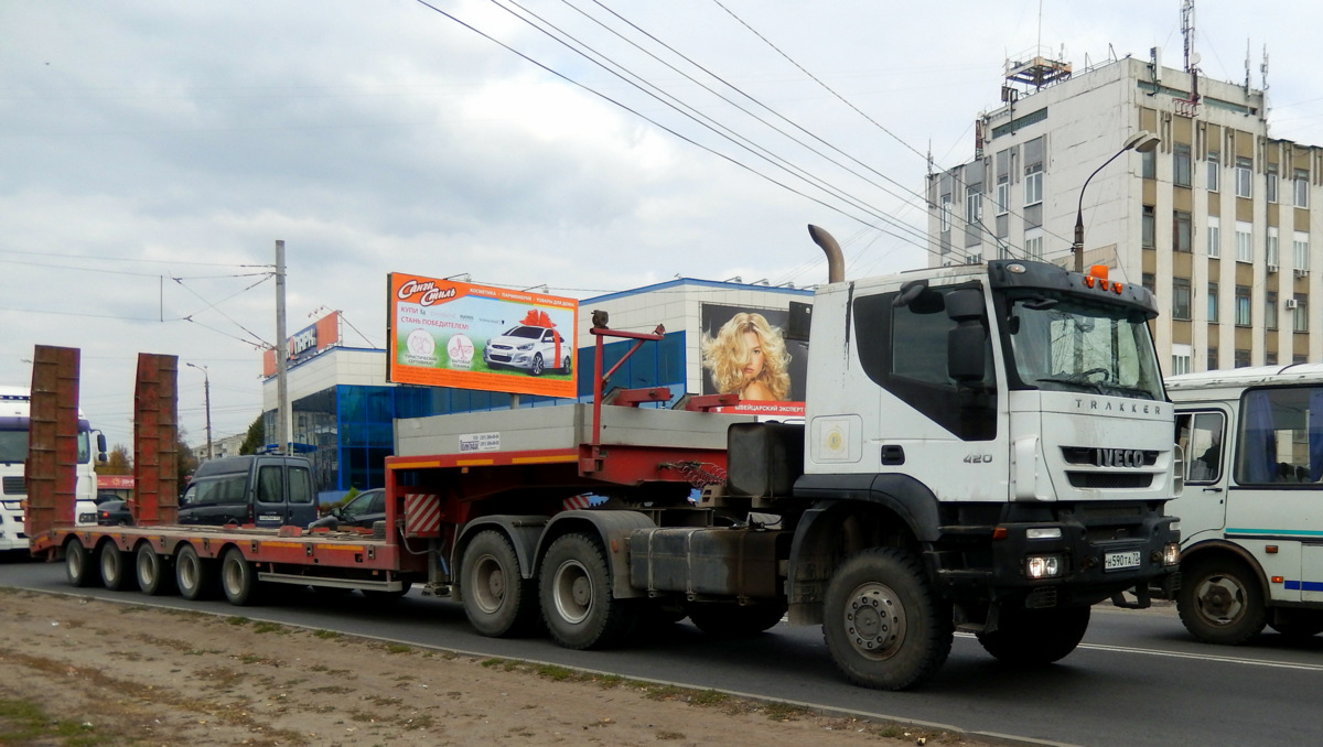 Тюменская область, № Н 590 ТА 72 — IVECO Trakker ('2007)