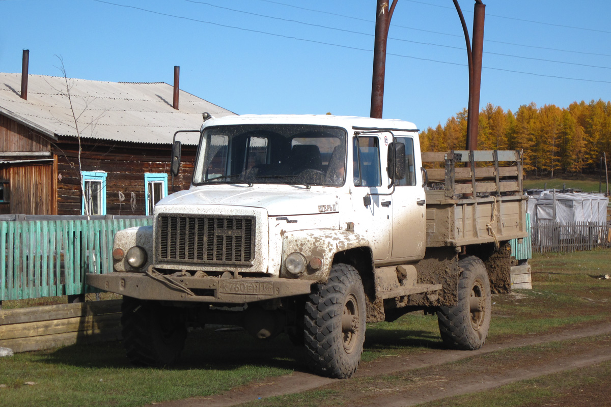 Саха (Якутия), № К 760 ЕН 14 — ГАЗ-33081 «Садко»