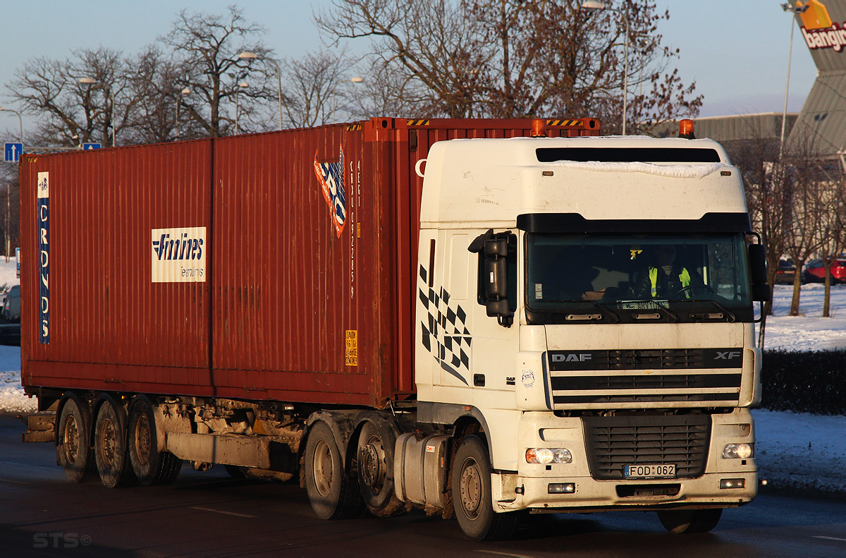 Литва, № FOD 062 — DAF XF95 FTG