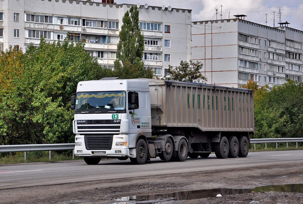 Донецкая область, № АН 8297 МН — DAF XF95 FTG