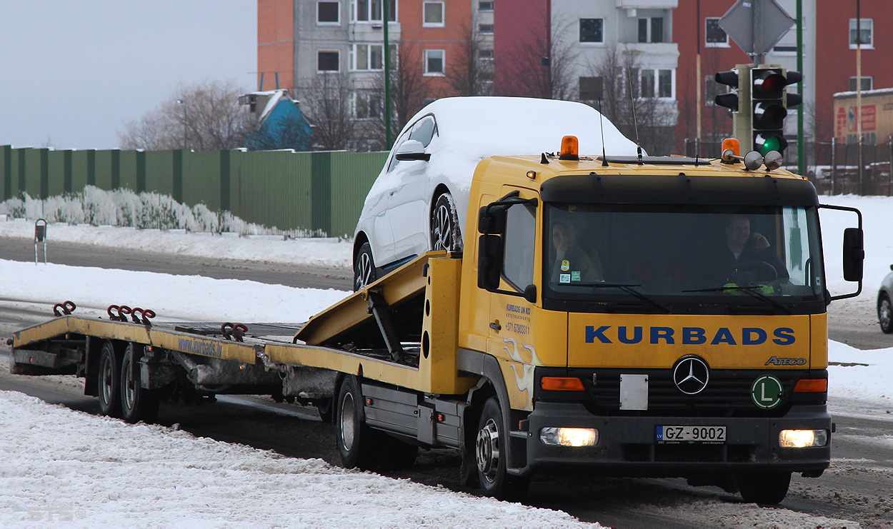 Латвия, № GZ-9002 — Mercedes-Benz Atego (общ.м)