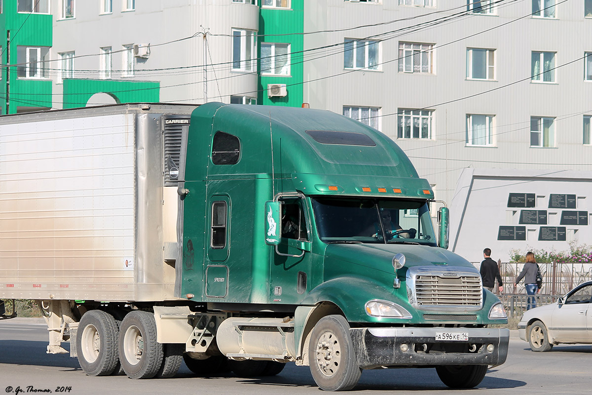 Саха (Якутия), № А 596 КЕ 14 — Freightliner Columbia