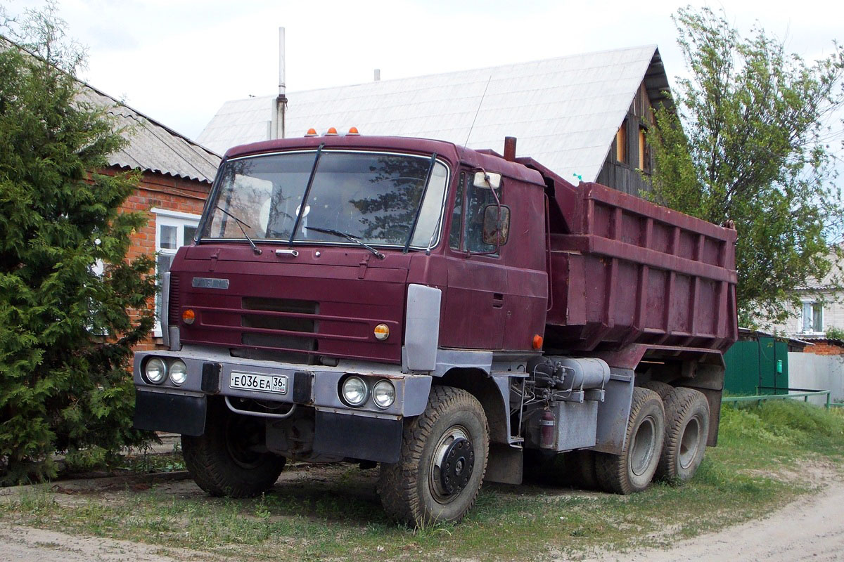 Воронежская область, № Е 036 ЕА 36 — Tatra 815 S1 A