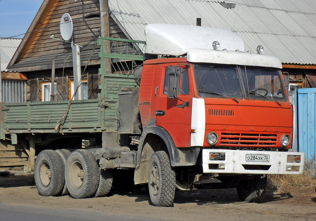 Бурятия, № О 284 ХК 70 — КамАЗ-5410