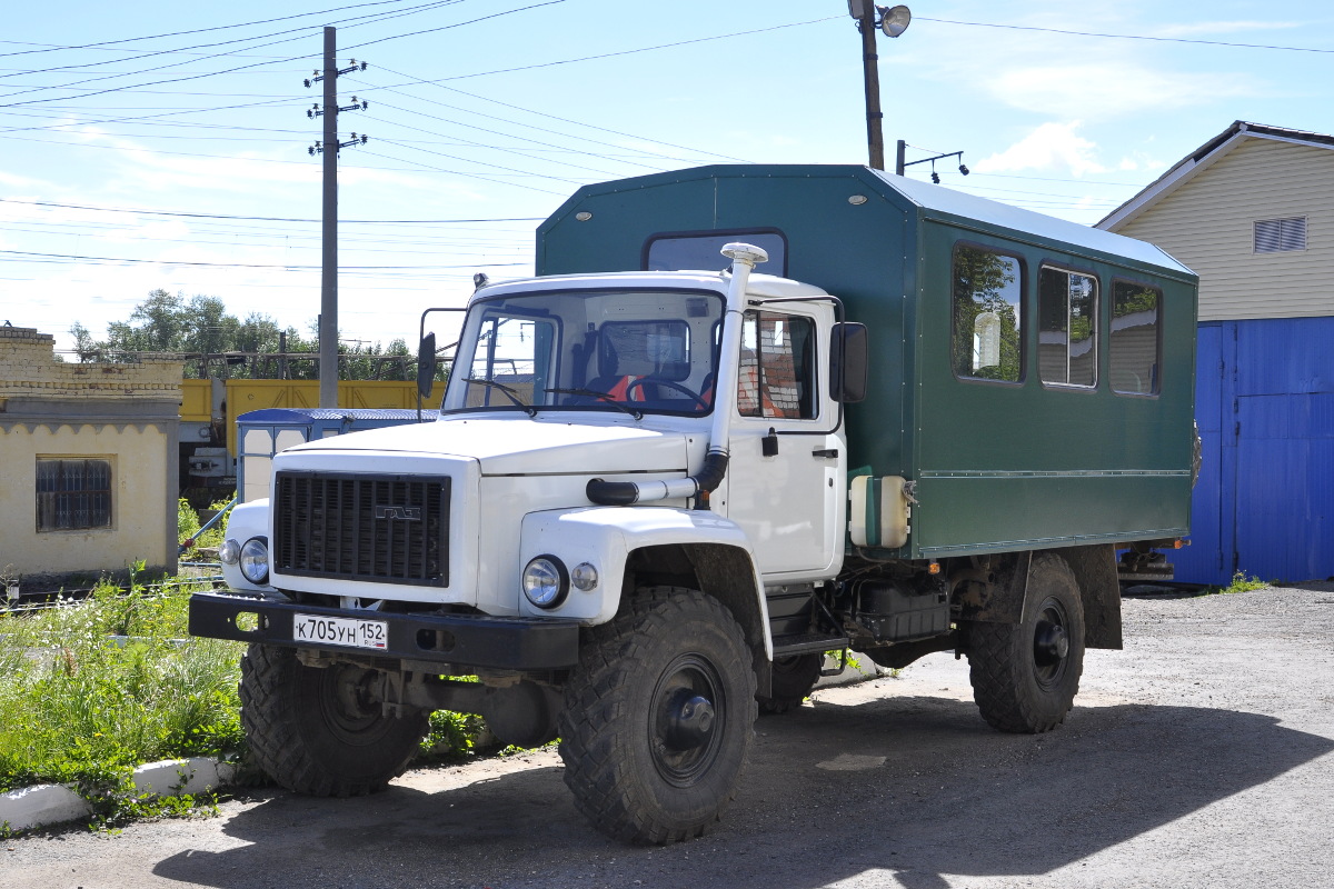 Нижегородская область, № К 705 УН 152 — ГАЗ-33081 «Садко»