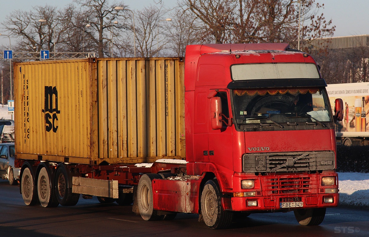 Литва, № FBE 341 — Volvo ('1993) FH12.420