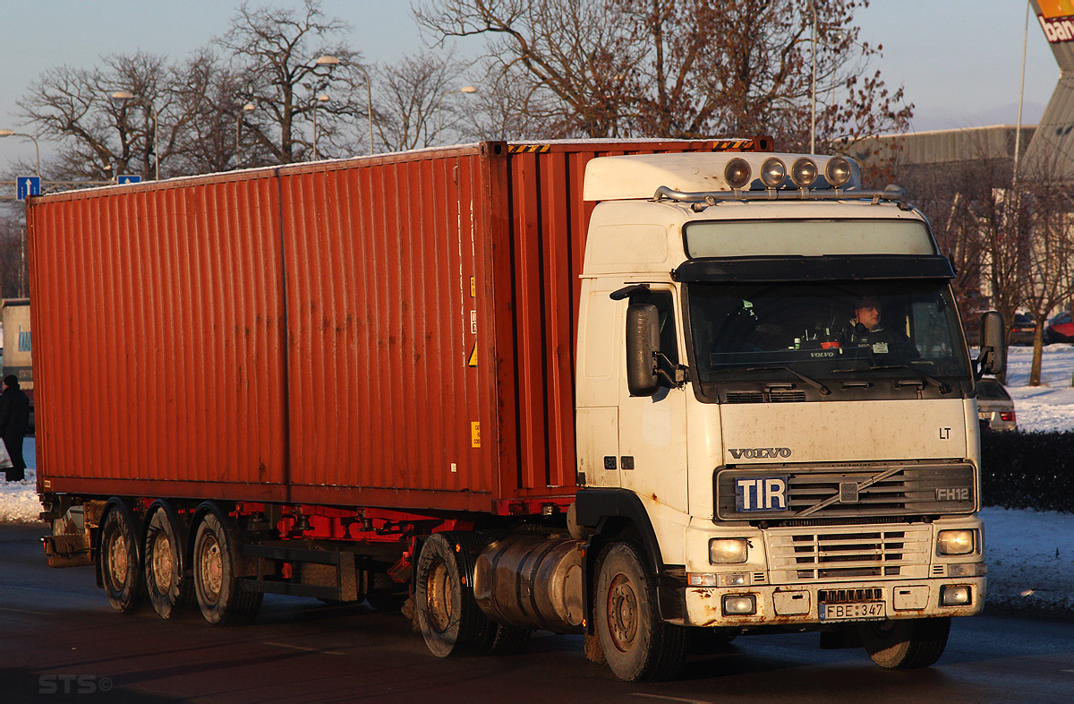 Литва, № FBE 347 — Volvo ('1993) FH12.420