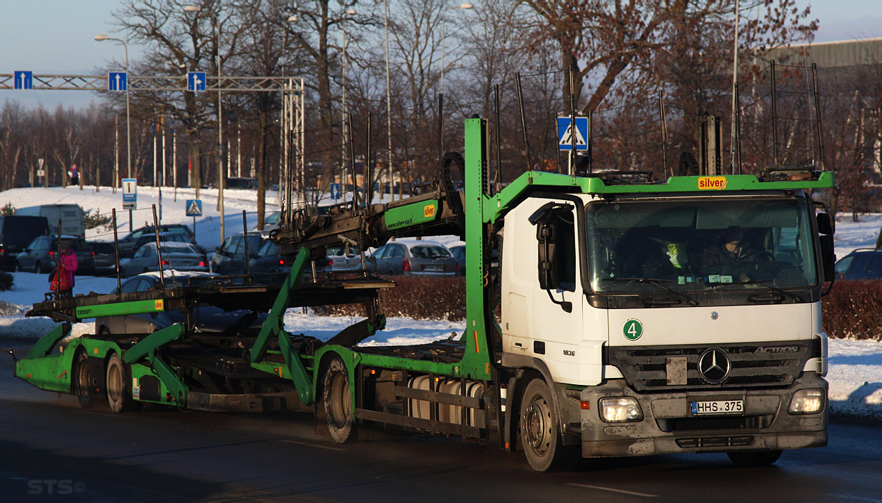 Литва, № HHS 375 — Mercedes-Benz Actros ('2003) 1836