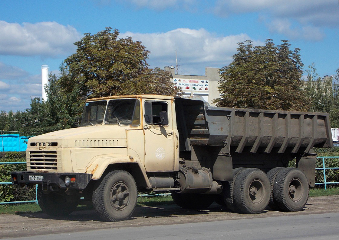 Белгородская область, № В 931 АО 31 — КрАЗ-6510