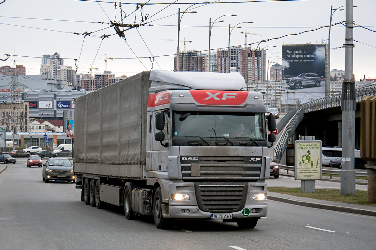 Румыния, № IS 24 AET — DAF XF105 FT