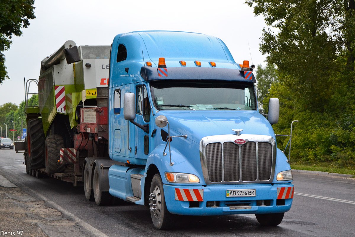 Винницкая область, № АВ 9756 ВК — Peterbilt 387