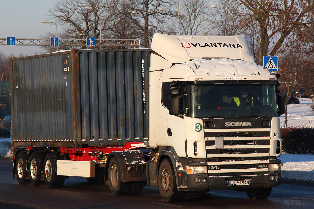 Литва, № JLY 949 — Scania ('1996) R124L