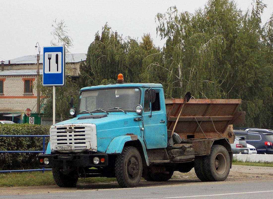 Белгородская область, № А 758 ЕО 31 — ЗИЛ-433362