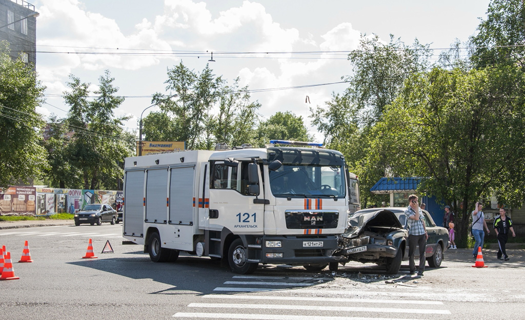 Архангельская область, № К 121 НТ 29 — MAN TGL 12.180